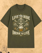 Skull Beer Party T-Shirt Billien LLC 