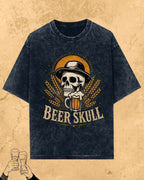Skull Beer Party T-Shirt Billien LLC 