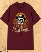 Skull Beer Party T-Shirt Billien LLC 
