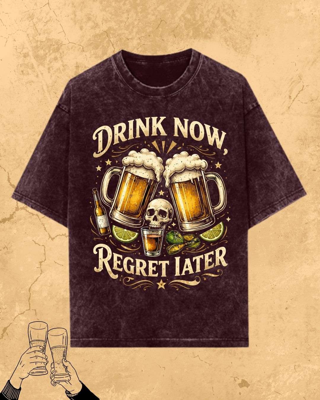 Skull Beer Party T-Shirt Billien LLC 