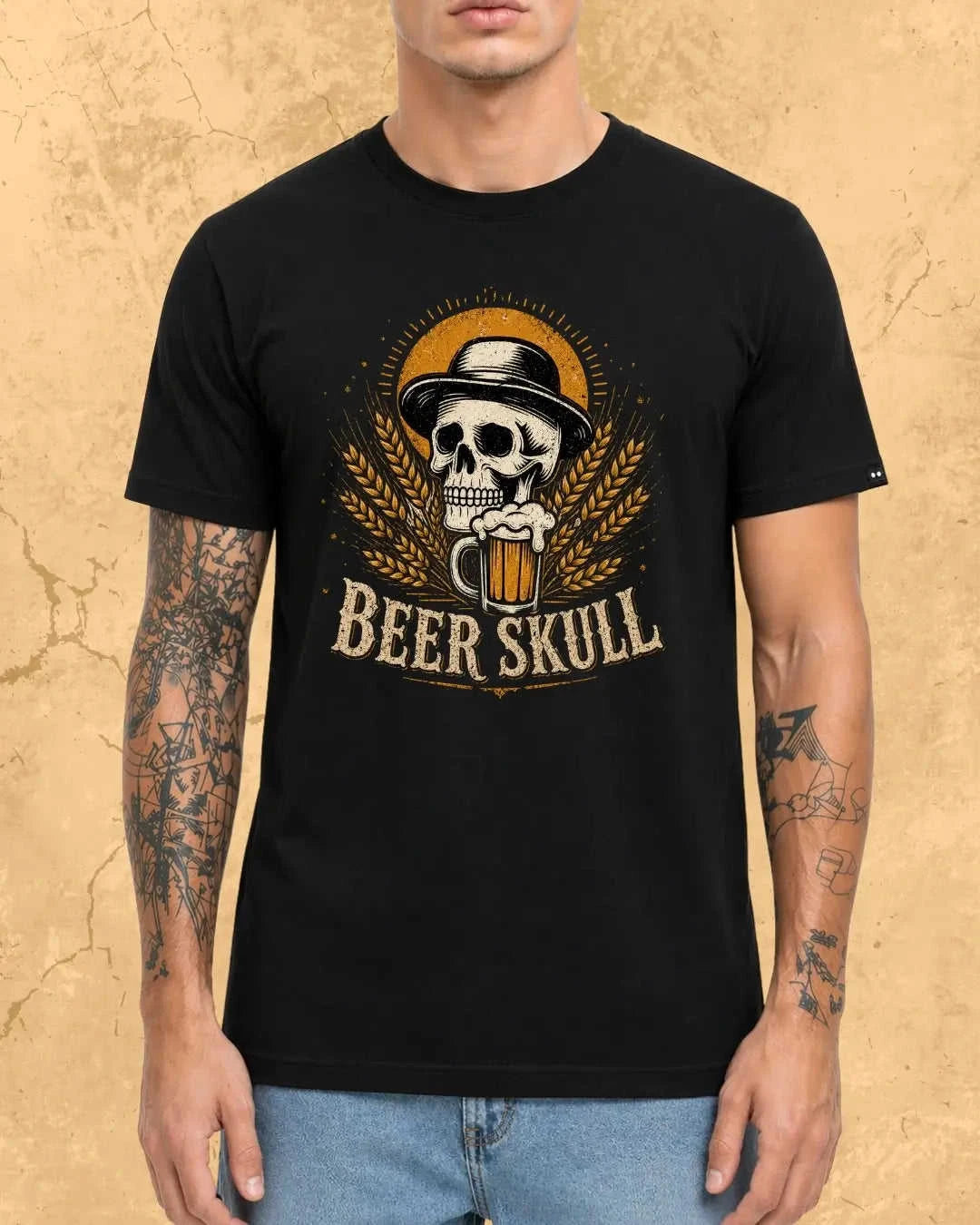 Skull Beer Party T-Shirt Swiftsoul
