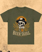 Skull Beer Party T-Shirt Swiftsoul