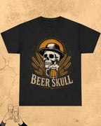 Skull Beer Party T-Shirt Swiftsoul
