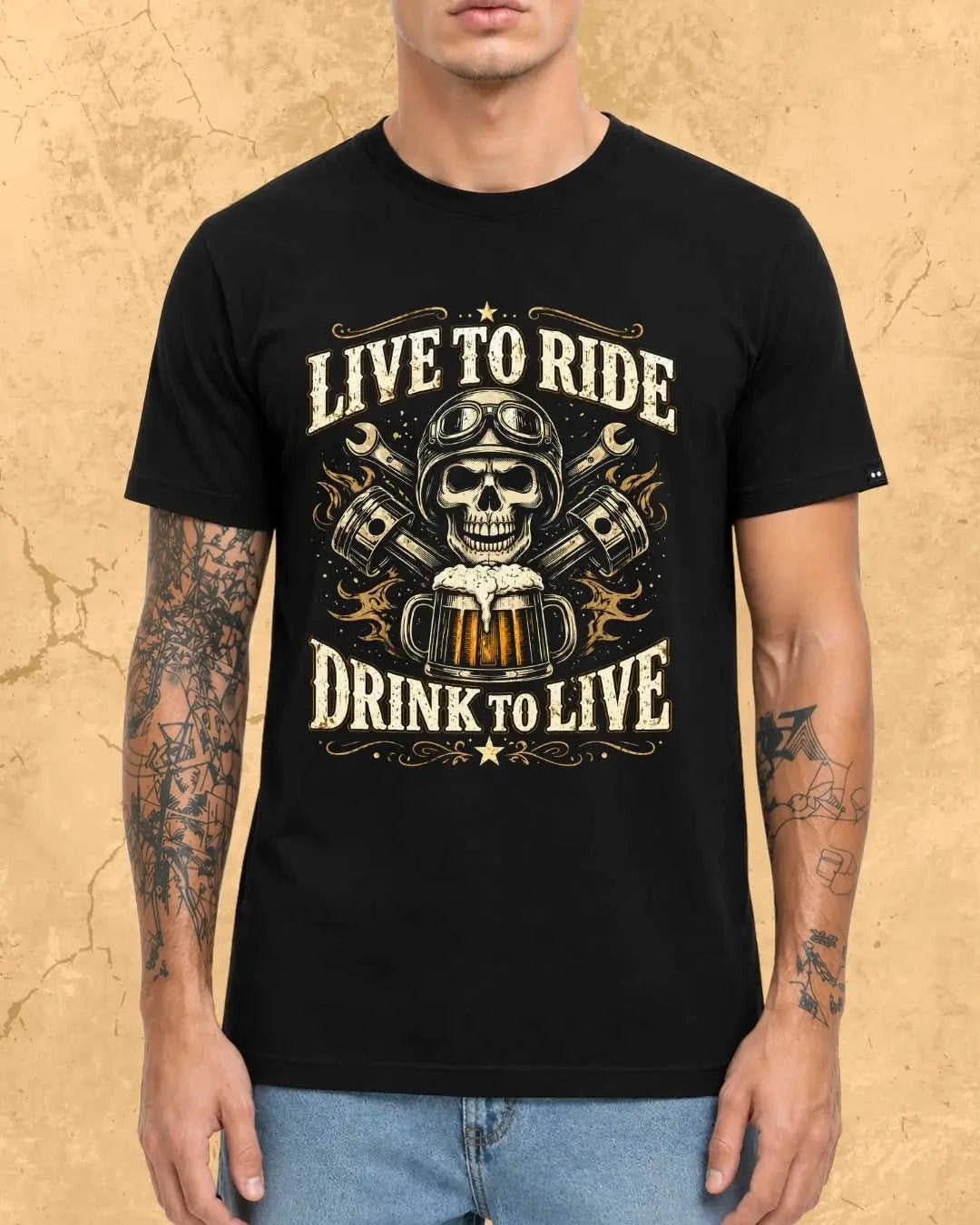 Skull Beer Party T-Shirt Swiftsoul