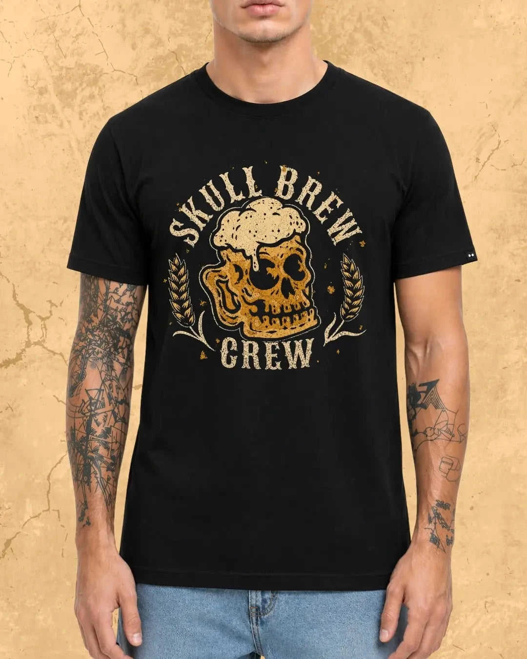 Skull Beer Party T-Shirt Swiftsoul