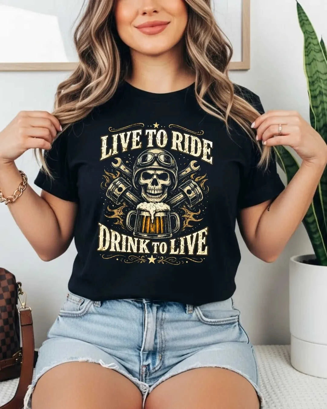 Skull Beer Party T-Shirt Swiftsoul