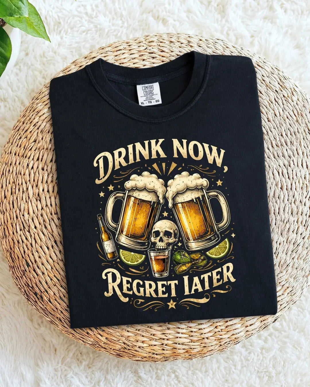 Skull Beer Party T-Shirt Swiftsoul