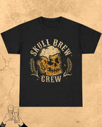 Skull Beer Party T-Shirt Swiftsoul