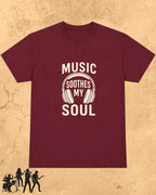 Soul Escape Music Cotton T-Shirt Swiftsoul