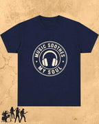 Soul Escape Music Cotton T-Shirt Swiftsoul