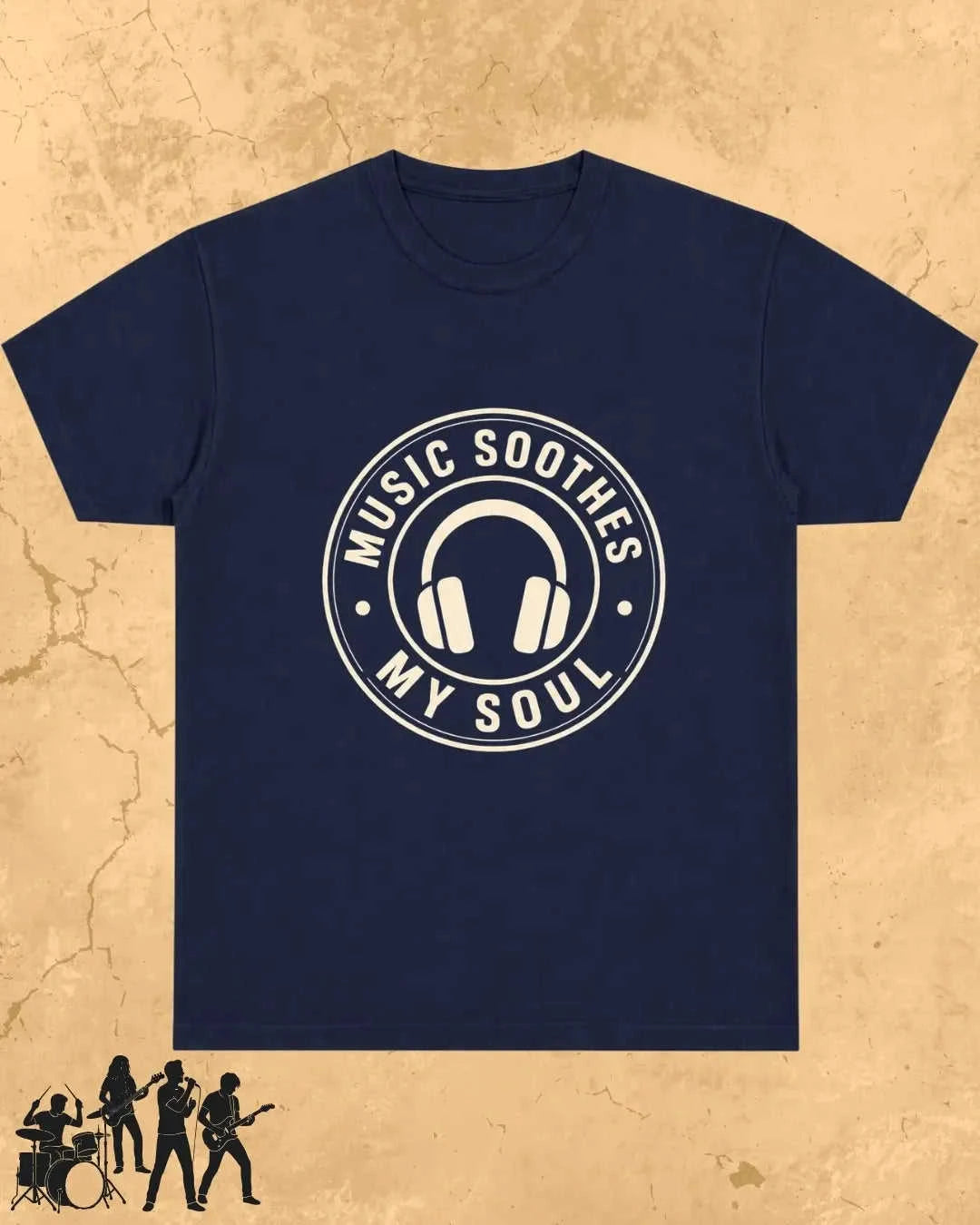 Soul Escape Music Cotton T-Shirt Swiftsoul