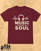 Soul Escape Music Cotton T-Shirt Swiftsoul