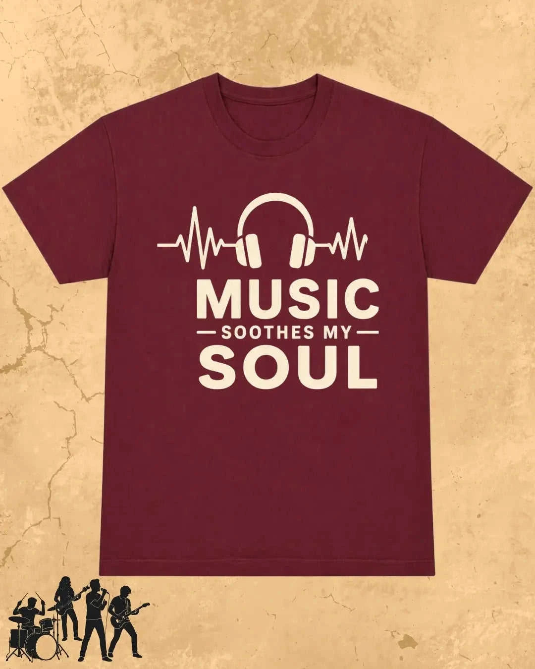 Soul Escape Music Cotton T-Shirt Swiftsoul