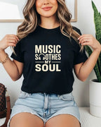 Soul Escape Music Cotton T-Shirt Swiftsoul