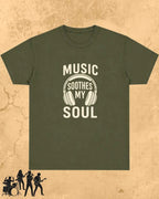 Soul Escape Music Cotton T-Shirt Swiftsoul
