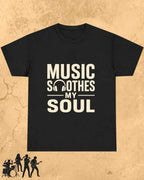 Soul Escape Music Cotton T-Shirt Swiftsoul