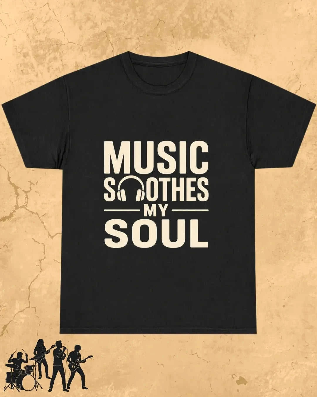 Soul Escape Music Cotton T-Shirt Swiftsoul