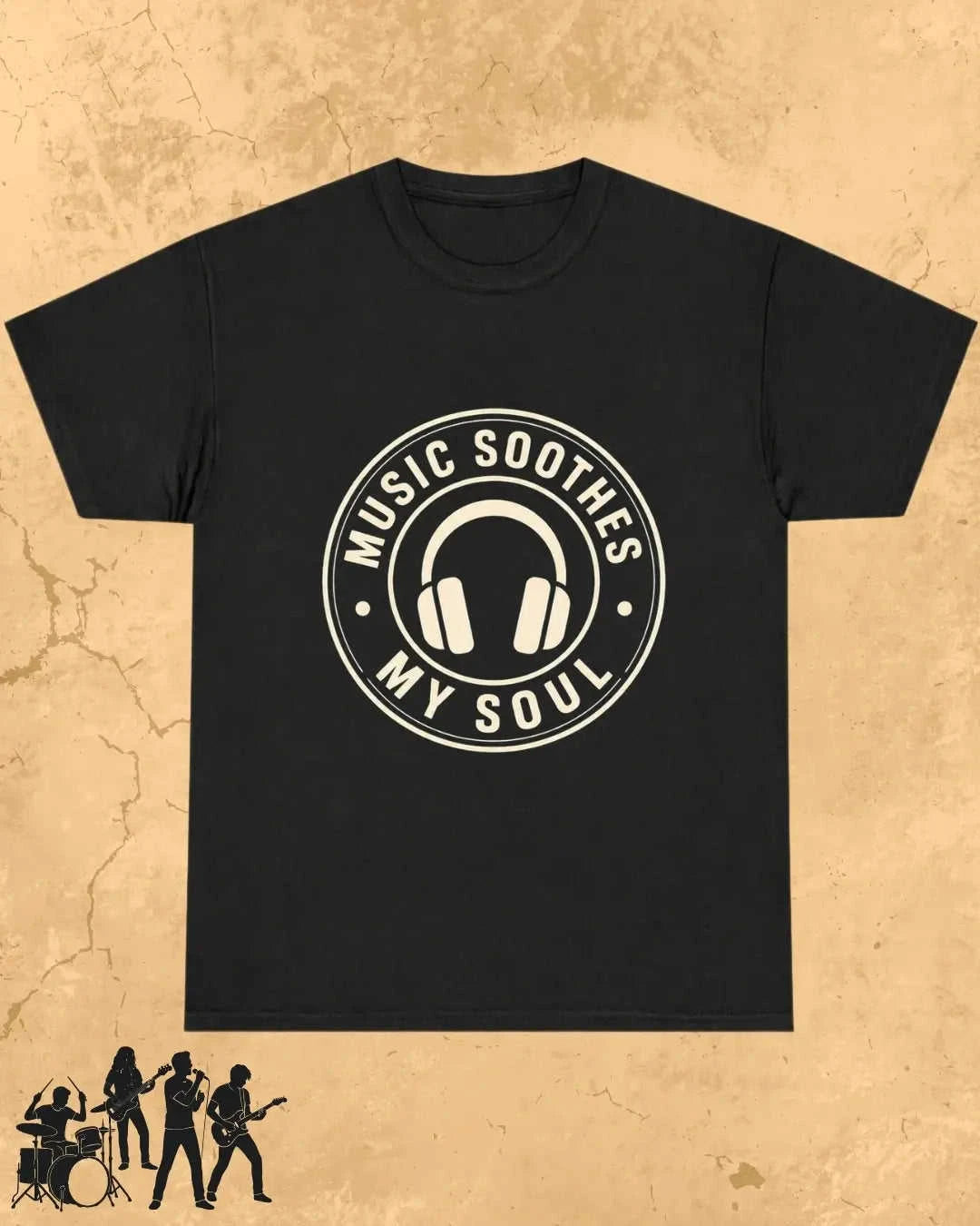 Soul Escape Music Cotton T-Shirt Swiftsoul