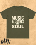 Soul Escape Music Cotton T-Shirt Swiftsoul