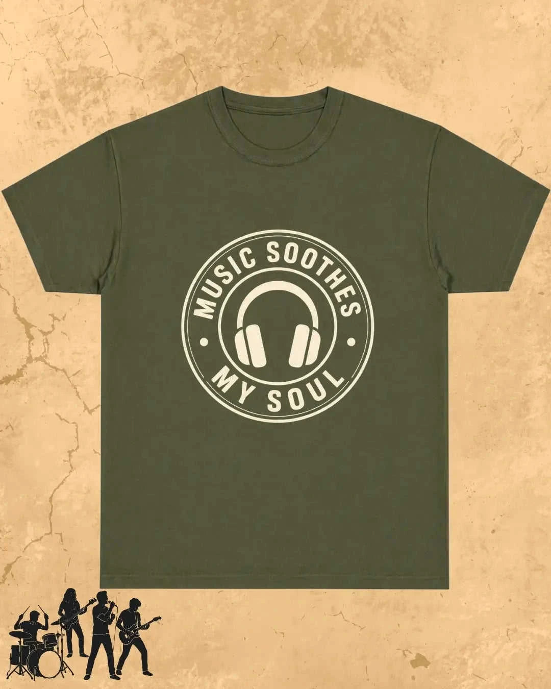 Soul Escape Music Cotton T-Shirt Swiftsoul