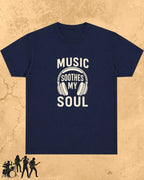 Soul Escape Music Cotton T-Shirt Swiftsoul