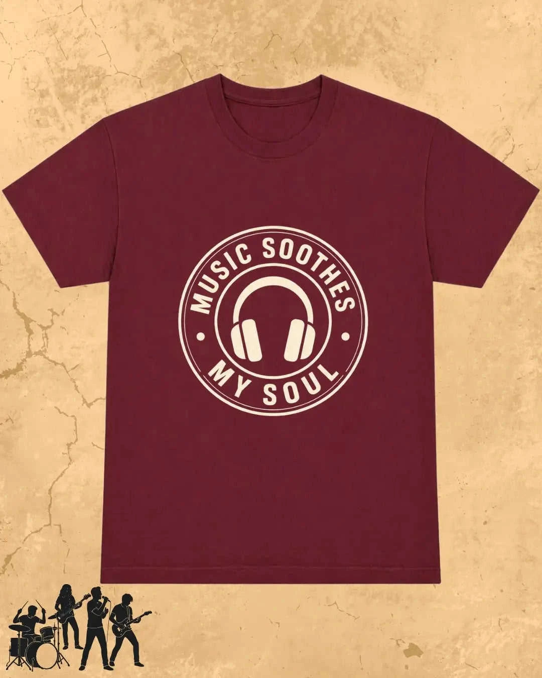 Soul Escape Music Cotton T-Shirt Swiftsoul