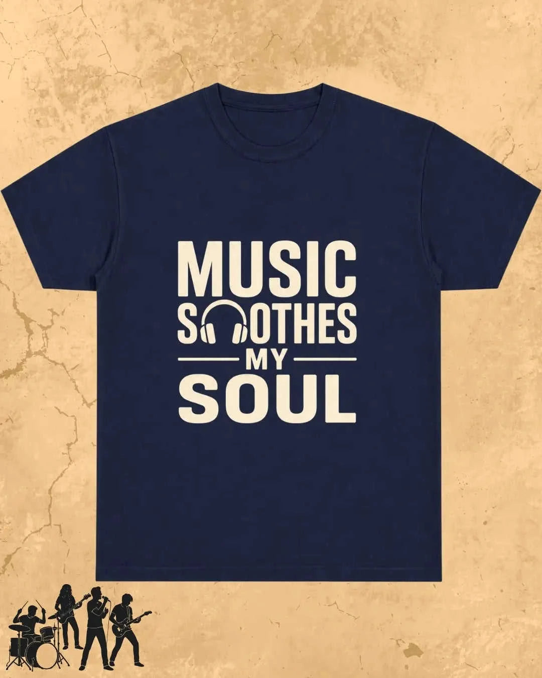 Soul Escape Music Cotton T-Shirt Swiftsoul