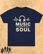 Soul Escape Music Cotton T-Shirt Swiftsoul