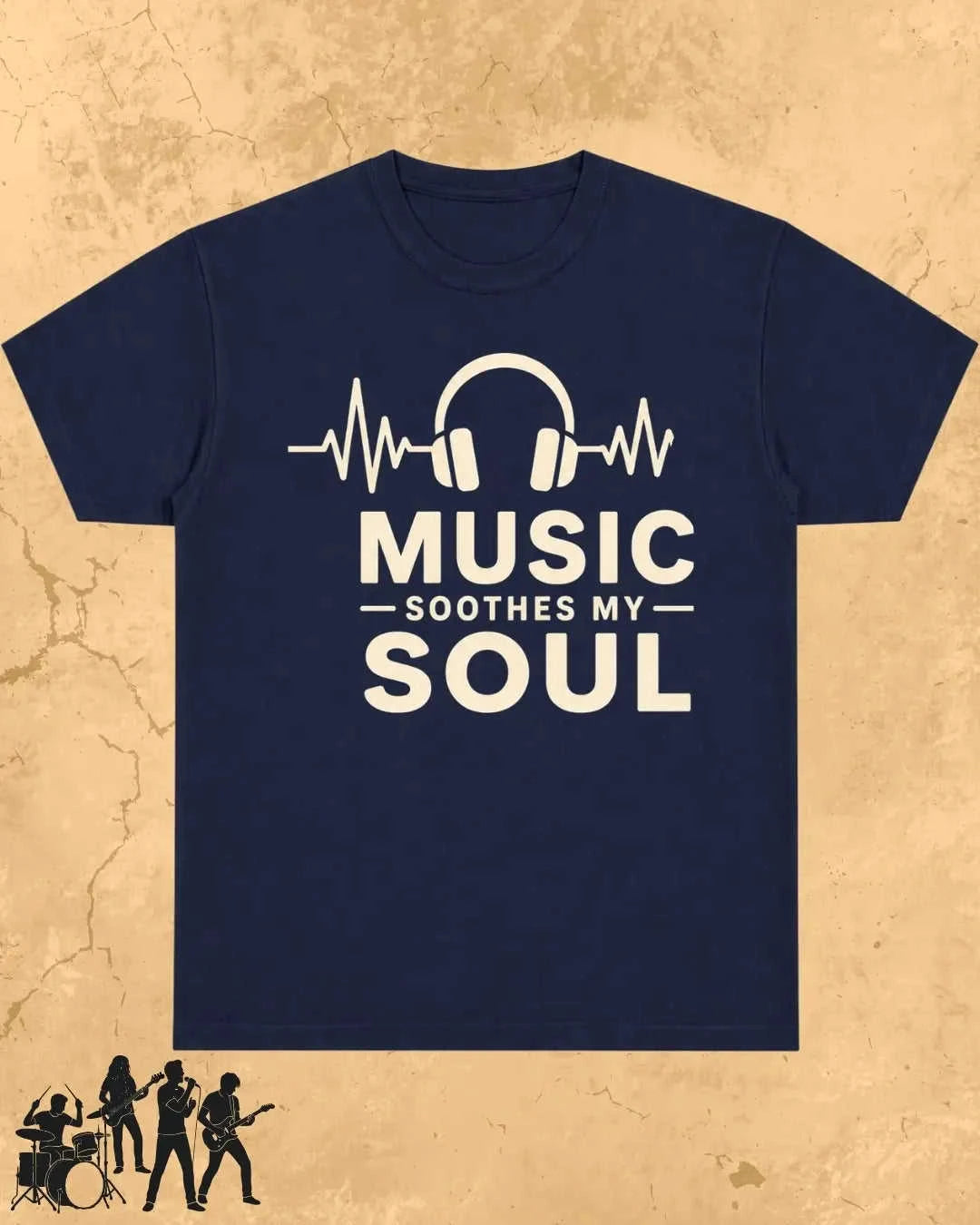 Soul Escape Music Cotton T-Shirt Swiftsoul