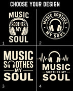 Soul Escape Music Cotton T-Shirt Swiftsoul