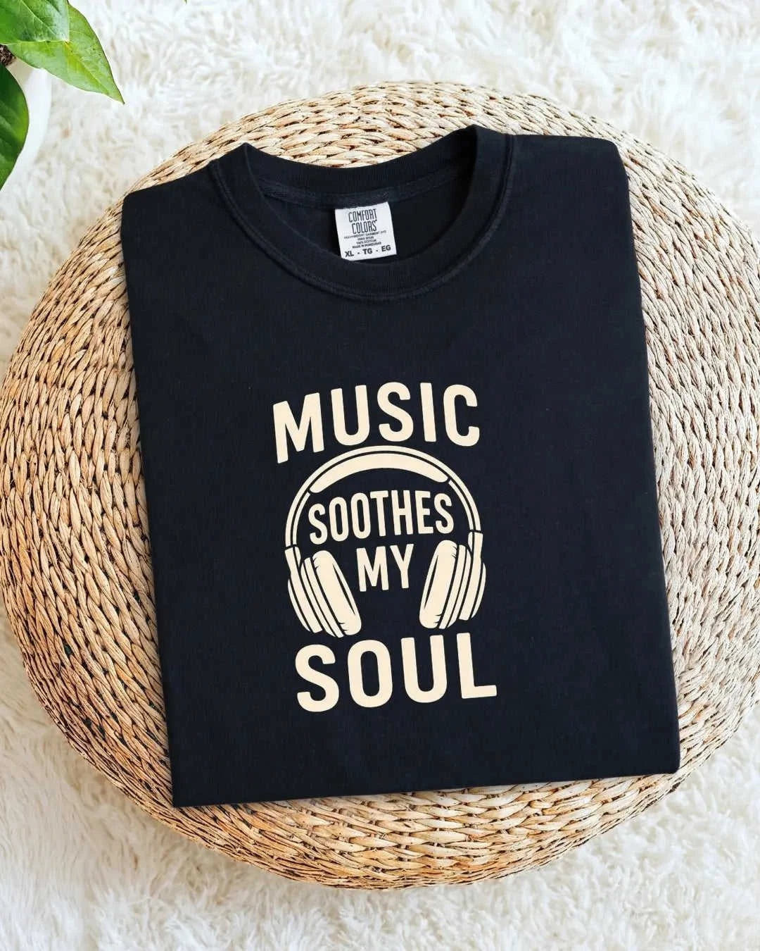 Soul Escape Music Cotton T-Shirt Swiftsoul