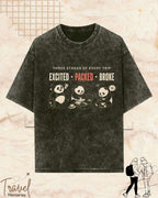 Three Stages of Every Trip Series 2 Travel Cotton Tshirt Swiftsoul 
