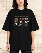 Three Stages of Every Trip Series 2 Travel Cotton Tshirt Swiftsoul 