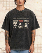 Three Stages of Every Trip Series 2 Travel Cotton Tshirt Swiftsoul 