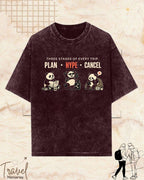 Three Stages of Every Trip Series 2 Travel Cotton Tshirt Swiftsoul 