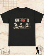 Three Stages of Every Trip Series 2 Travel Cotton Tshirt Swiftsoul 