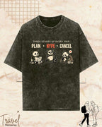 Three Stages of Every Trip Series 2 Travel Cotton Tshirt Swiftsoul 