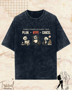Three Stages of Every Trip Series 2 Travel Cotton Tshirt Swiftsoul 
