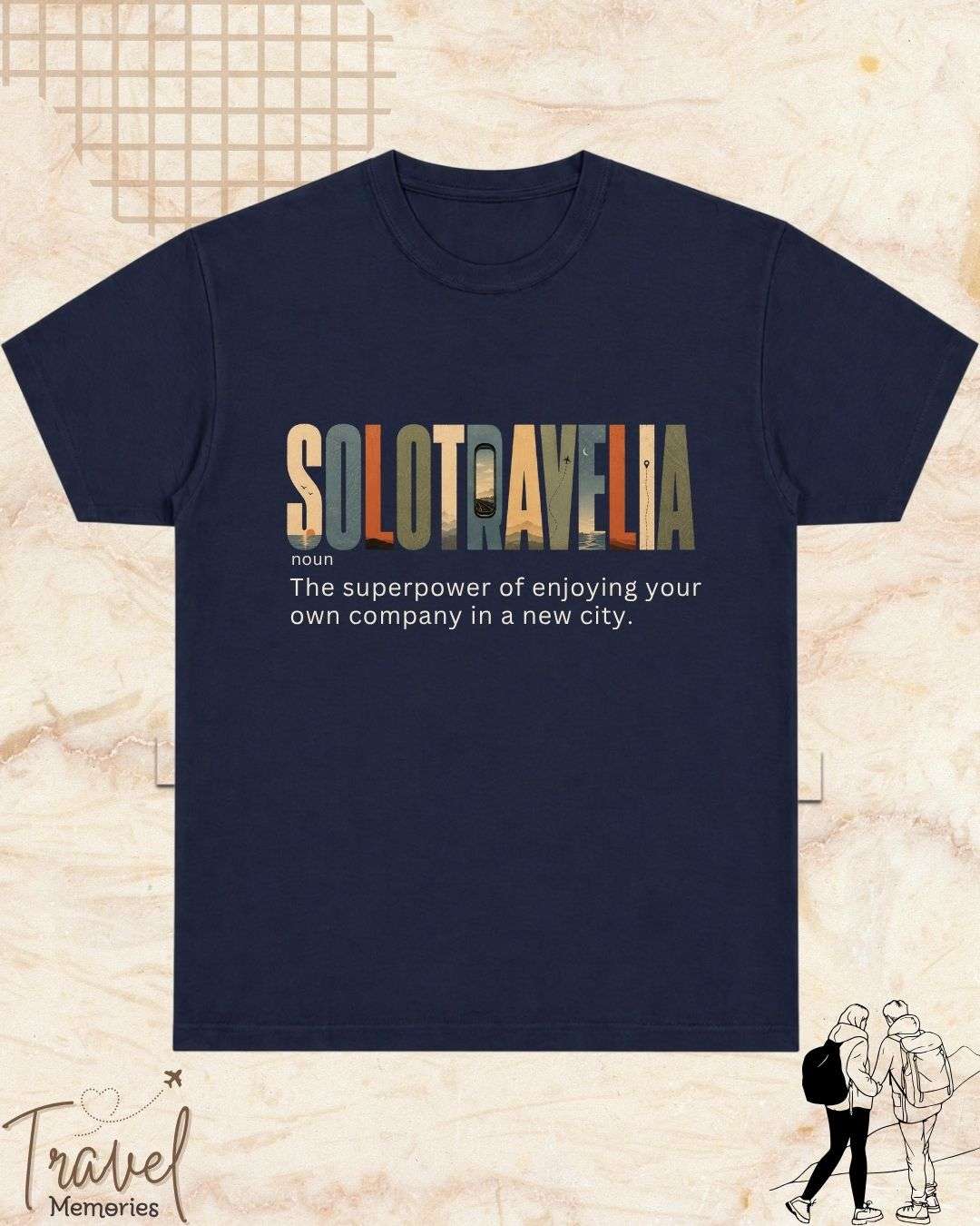 Travel Dictionary Cotton Tshirt Billien LLC 