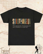 Travel Dictionary Cotton Tshirt Swiftsoul 