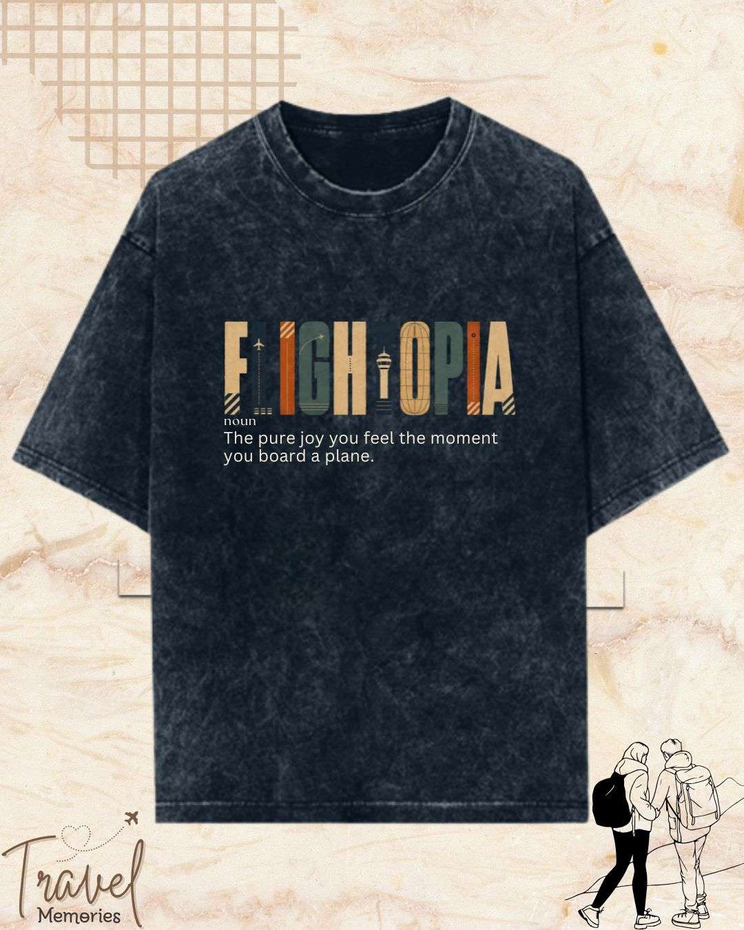 Travel Dictionary Cotton Tshirt Swiftsoul 
