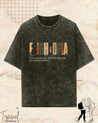 Travel Dictionary Cotton Tshirt Swiftsoul 