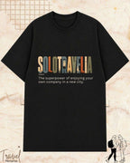 Travel Dictionary Cotton Tshirt Swiftsoul 