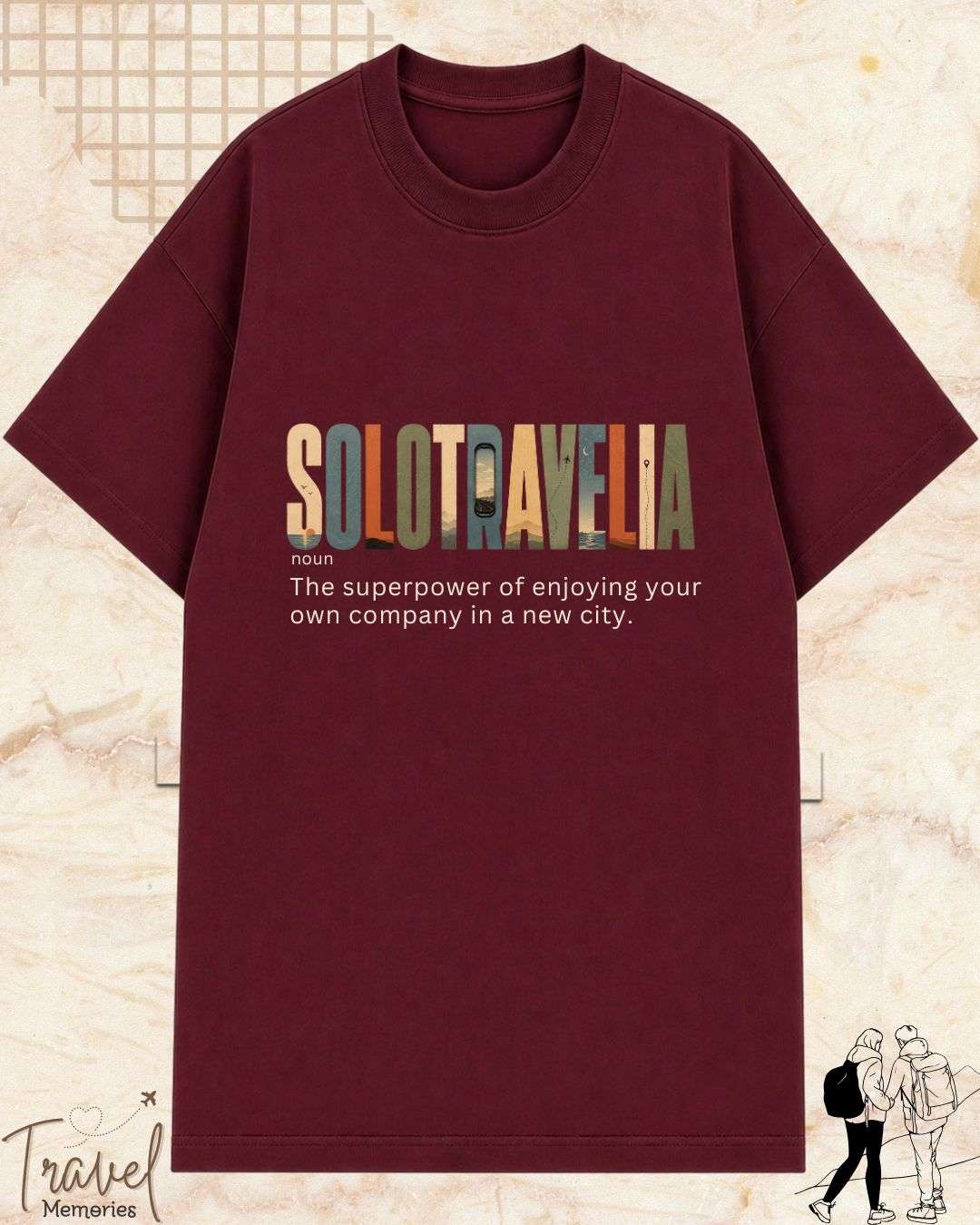 Travel Dictionary Cotton Tshirt Swiftsoul 