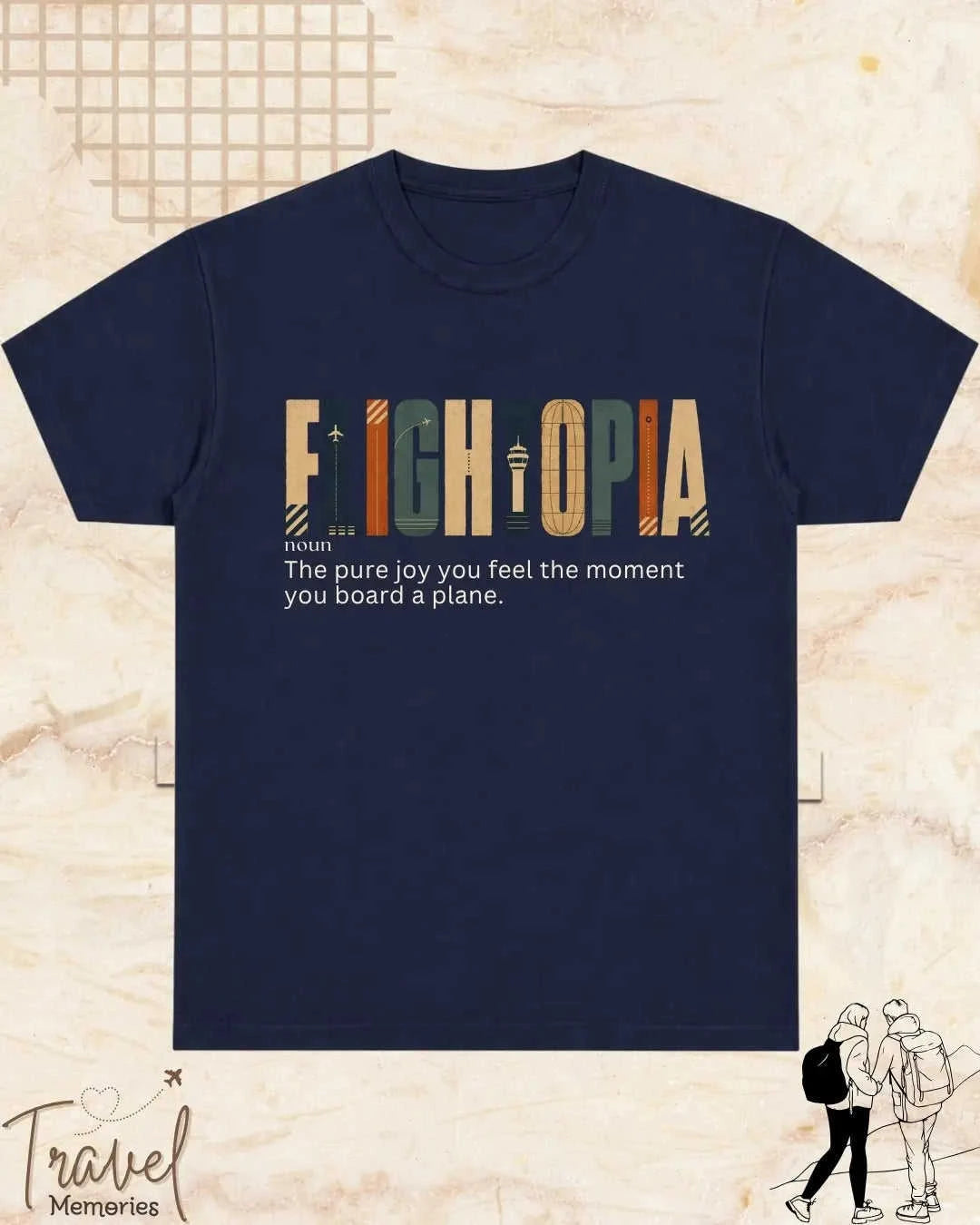Travel Dictionary Cotton Tshirt Swiftsoul