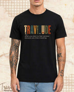Travel Dictionary Cotton Tshirt Swiftsoul 