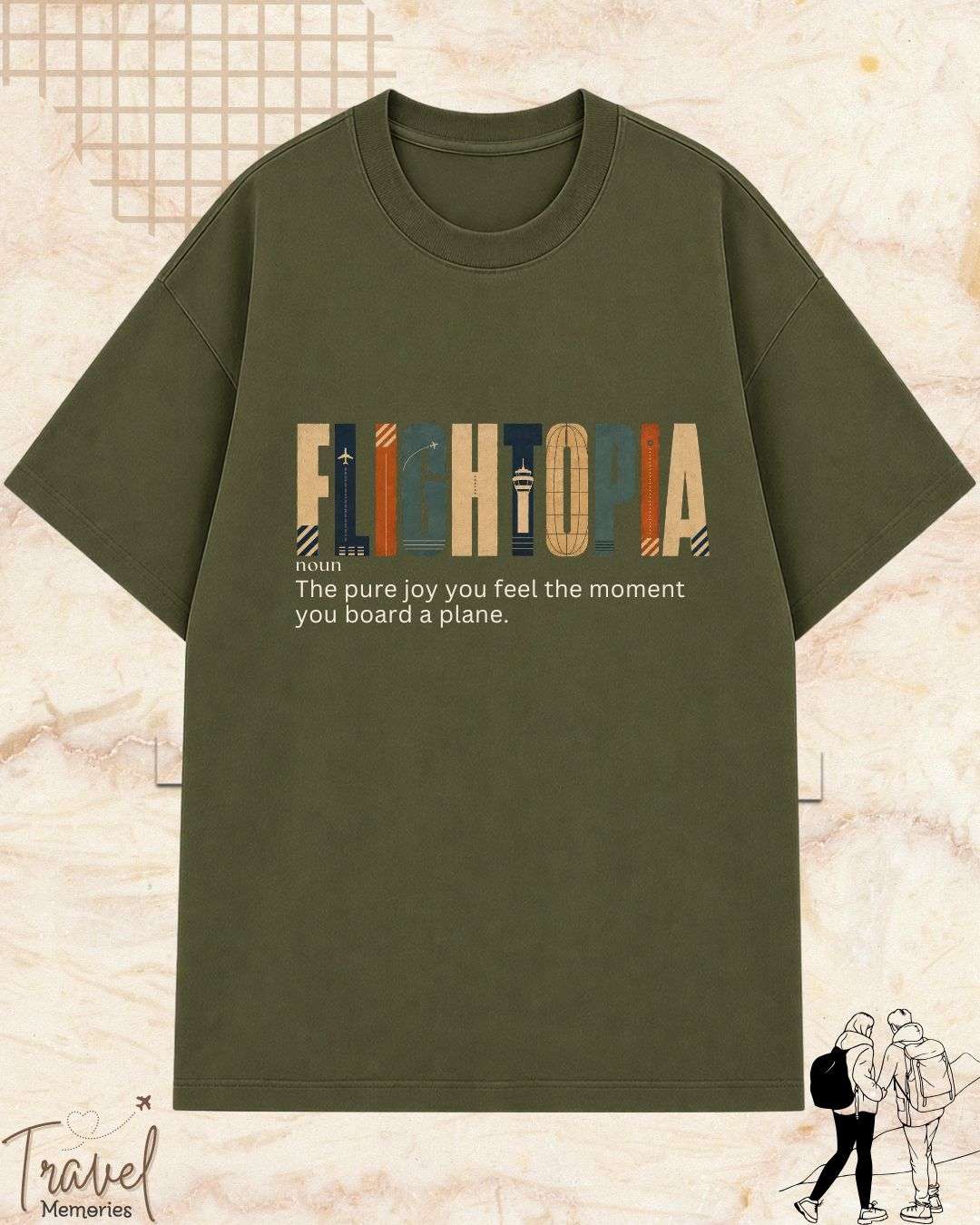 Travel Dictionary Cotton Tshirt Swiftsoul 