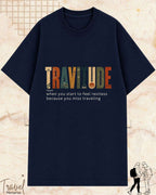 Travel Dictionary Cotton Tshirt Swiftsoul 