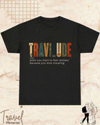 Travel Dictionary Cotton Tshirt Swiftsoul 