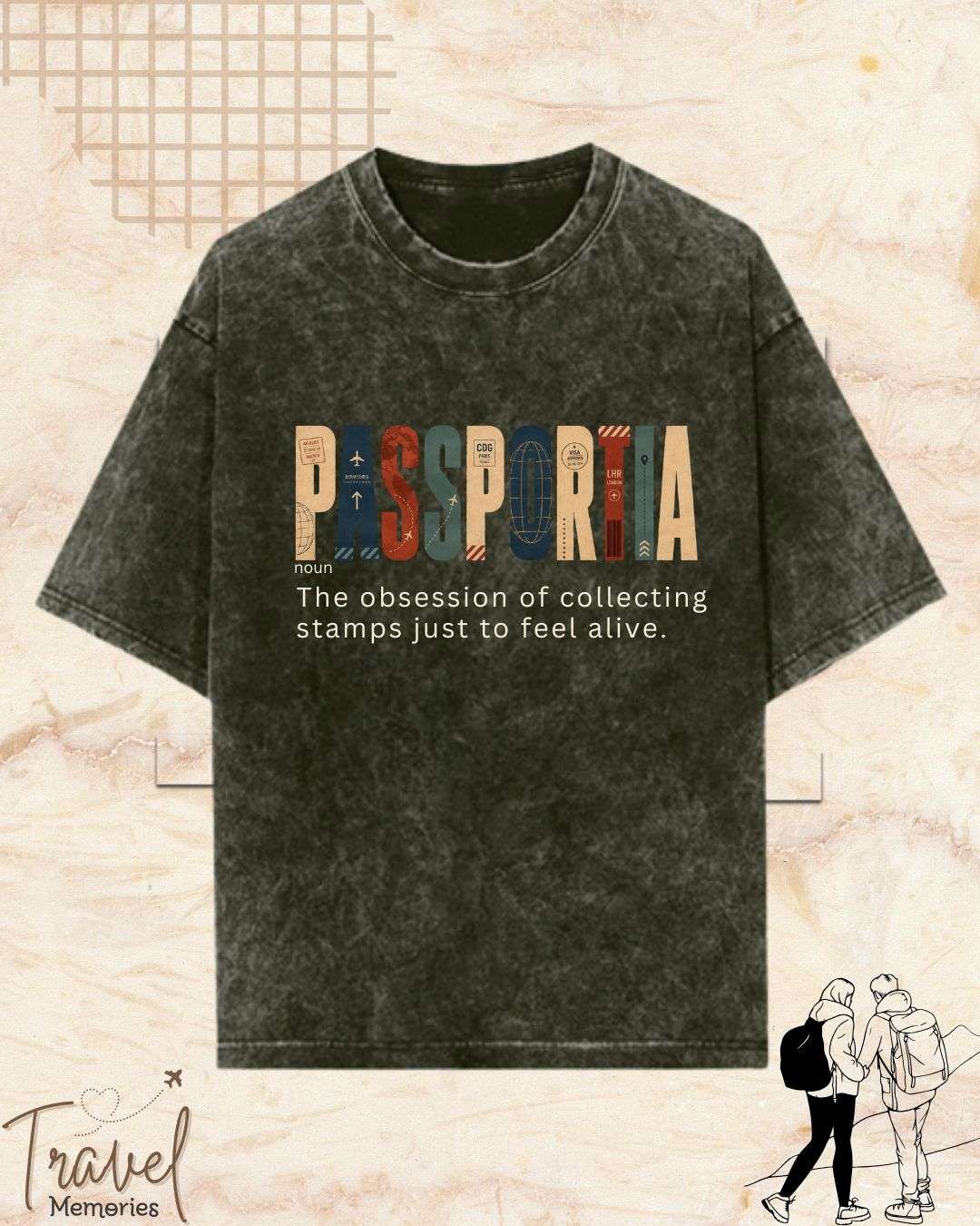 Travel Dictionary Cotton Tshirt Swiftsoul 